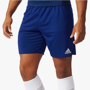 Adidas Aeroready Blue Men's Parma 16 Football Soccer Shorts Sport Gym Size XL